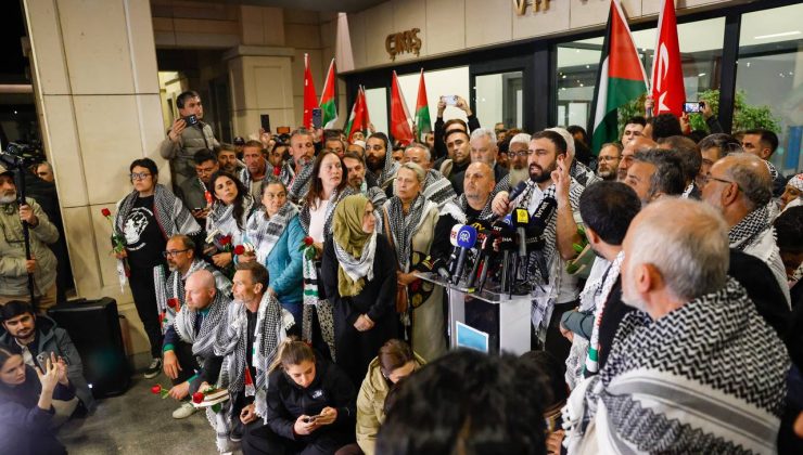 İsrail’in alıkoyduğu Global Sumud filosu aktivistleri İstanbul’a ulaştı