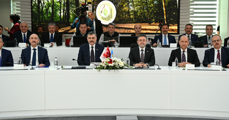 BAKAN YUMAKLI, “ORMAN YANGINLARINDA RİSKLİ İLLERİN VALİLERİYLE KOORDİNASYON TOPLANTISI”NA KATILDI