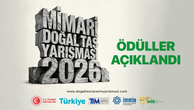 13. Mimari Doğal Taş Yarışması’nın Kazananları Açıklandı!