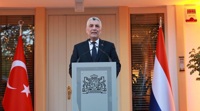 Ticaret Bakanı Ömer Bolat, Hollanda “Kral Günü” Resepsiyonunda Konuştu