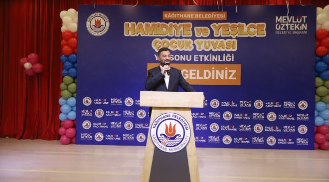 Kâğıthane’de Yıl Sonu Programında Anlamlı Mesaj: Çocuklardan “Diren Filistin” Korosu
