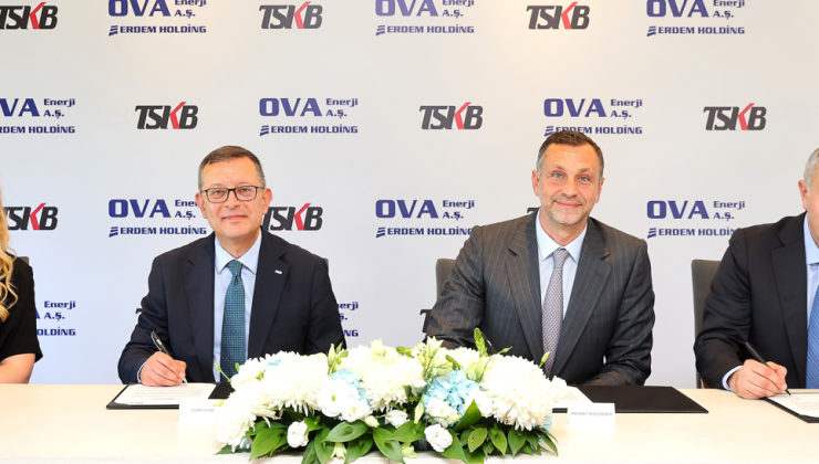 TSKB’DEN OVA ENERJİ’NİN DEPOLAMALI RES YATIRIMINA 45 MİLYON DOLARLIK FİNANSMAN