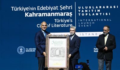 Kahramanmaraş’ın UNESCO Edebiyat Şehri Unvanı İstanbul’da Tanıtıldı