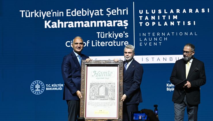 Kahramanmaraş’ın UNESCO Edebiyat Şehri Unvanı İstanbul’da Tanıtıldı