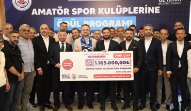 Kâğıthane Belediyesi’nden Amatör Spor Kulüplerine 1 Milyon TL’yi Aşan Destek
