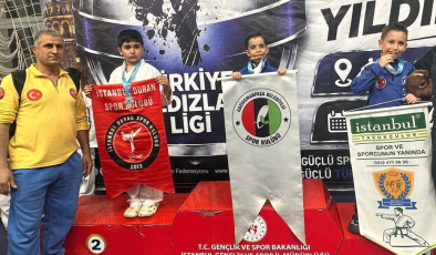 Gaziosmanpaşa’nın Karatecileri Türkiye Ligi’nden 18 Madalya ile Döndü