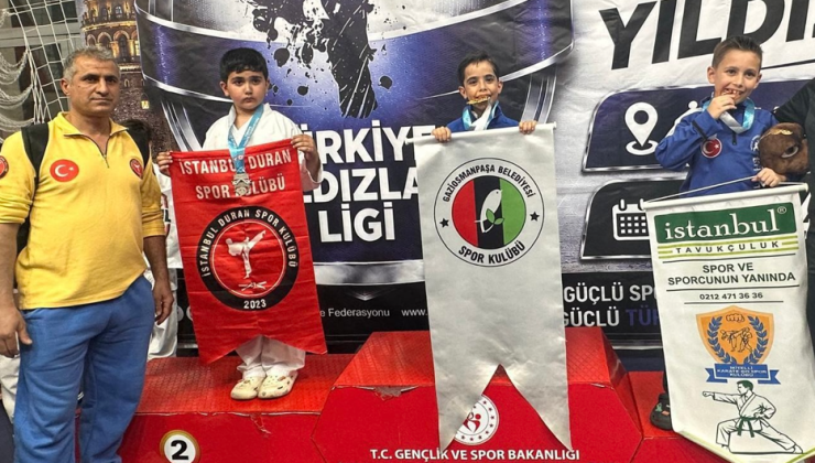 Gaziosmanpaşa’nın Karatecileri Türkiye Ligi’nden 18 Madalya ile Döndü