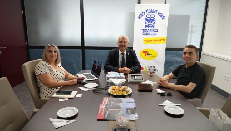 Gebze Ticaret Odası’nda Tisan Endüstri ile Yeni İş Birliği Fırsatları Masaya Yatırıldı