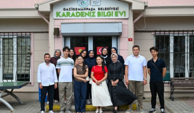 Manas Üniversitesi Öğrencileri Gaziosmanpaşa Belediyesi’nin Çalışmalarını Yerinde İnceledi