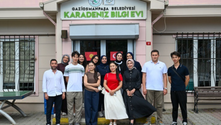 Manas Üniversitesi Öğrencileri Gaziosmanpaşa Belediyesi’nin Çalışmalarını Yerinde İnceledi