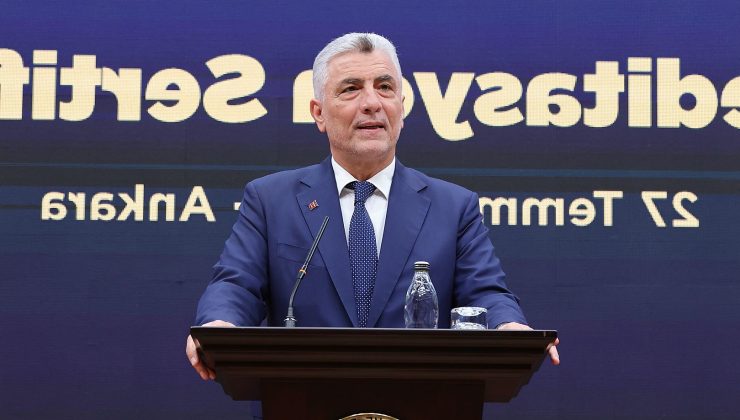 TOBB Akreditasyon Sertifika Töreni’nde 73 Oda ve Borsaya Sertifika Verildi
