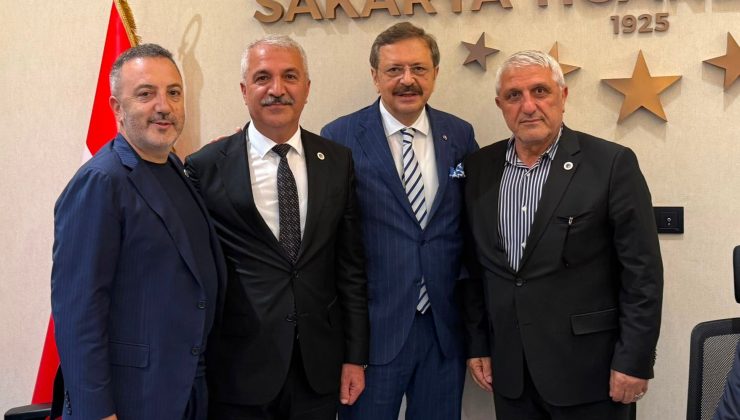 Abdurrahman Aslantaş, TOBB Başkanı Rifat Hisarcıklıoğlu ile Sakarya’da Bir Araya Geldi