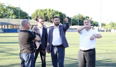 Kâğıthane’de Spor Tesisleri Yenileniyor