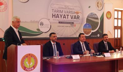 TİGEM’den Tarımda Güçlü Üretim Mesajı: “Tarım Varsa Hayat Var”