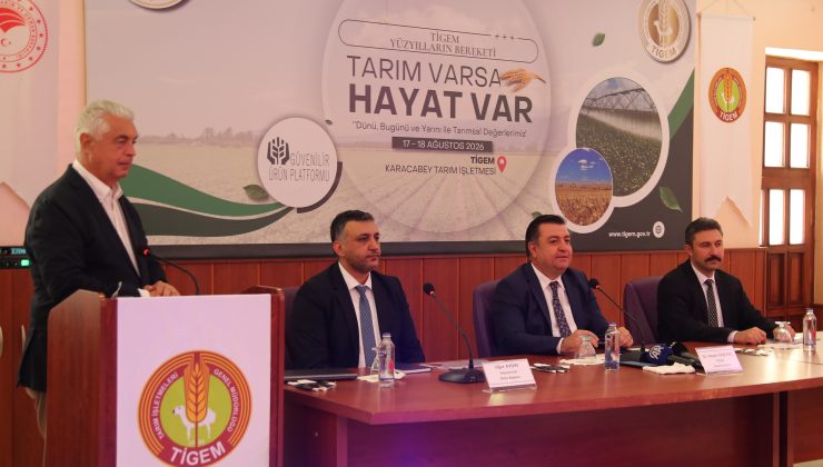 TİGEM’den Tarımda Güçlü Üretim Mesajı: “Tarım Varsa Hayat Var”