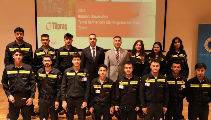 Tüpraş, Temel Rafinericilik Staj Programıyla Meslek Yüksekokulu Öğrencilerini Destekliyor