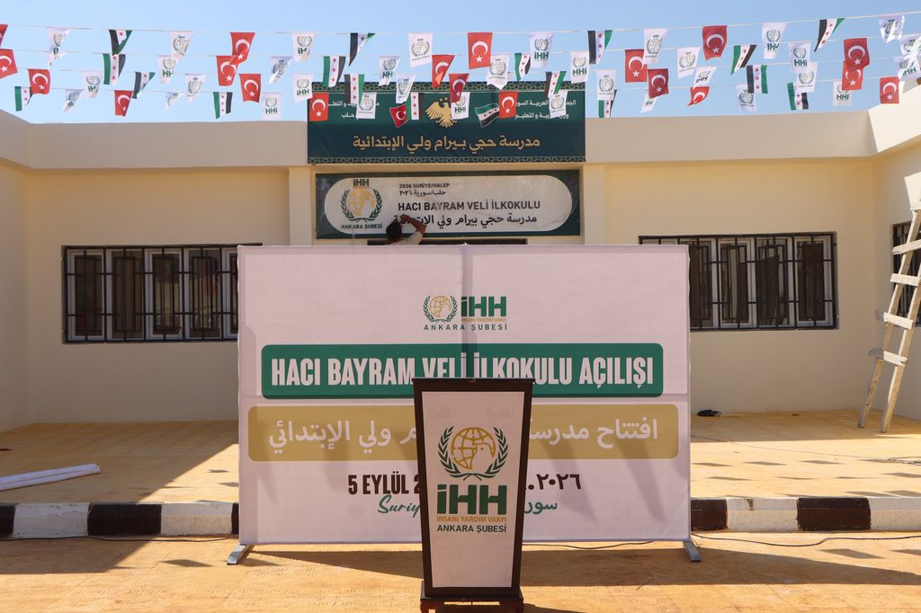 Ankara İHH'dan Suriye'ye Eğitim Desteği: Hacı Bayram Veli İlkokulu Hizmete Açıldı - Lonca Haber Dergisi En Doğru Haber