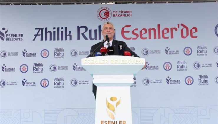 Ticaret Bakanı Ömer Bolat Ahilik Haftası Açılış Programı’nda Konuştu