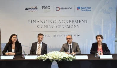 ARMADA GIDA, FMO VE PROPARCO SENDİKASYON KREDİSİ İÇİN İMZA TÖRENİNDE BİR ARAYA GELDİ