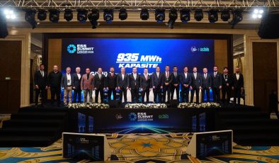 ENERJİ DEPOLAMADA 935 MWh’LİK PROJE GÜCÜ