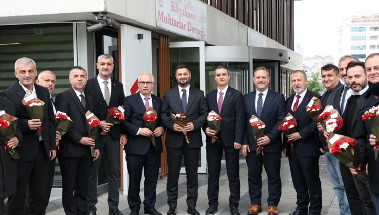 KÂĞITHANE’DE MUHTARLAR GÜNÜ BULUŞMASI