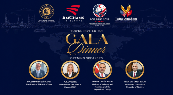 TABA-AMCHAM, KÜRESEL İŞ DÜNYASINI İSTANBUL’DA BULUŞTURUYOR