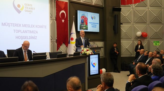 Gebze Ticaret Odası 9. Dönem Son Müşterek Meclis Toplantısı Yapıldı
