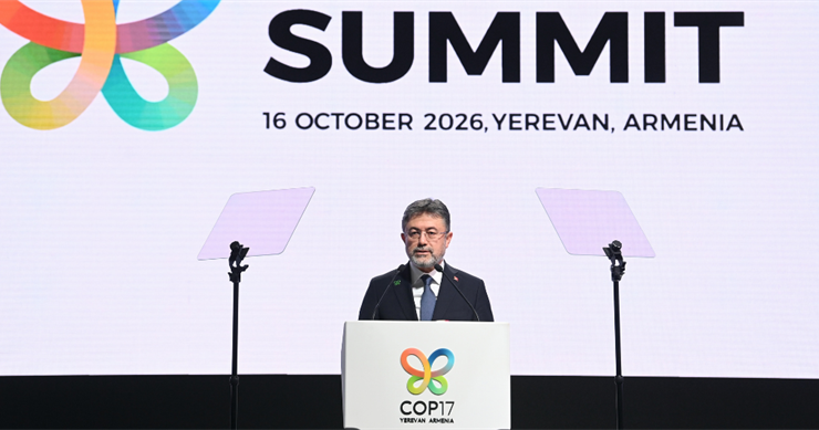 BAKAN YUMAKLI, BİRLEŞMİŞ MİLLETLER BİYOLOJİK ÇEŞİTLİLİK SÖZLEŞMESİ 17. TARAFLAR KONFERANSI’NA KATILDI