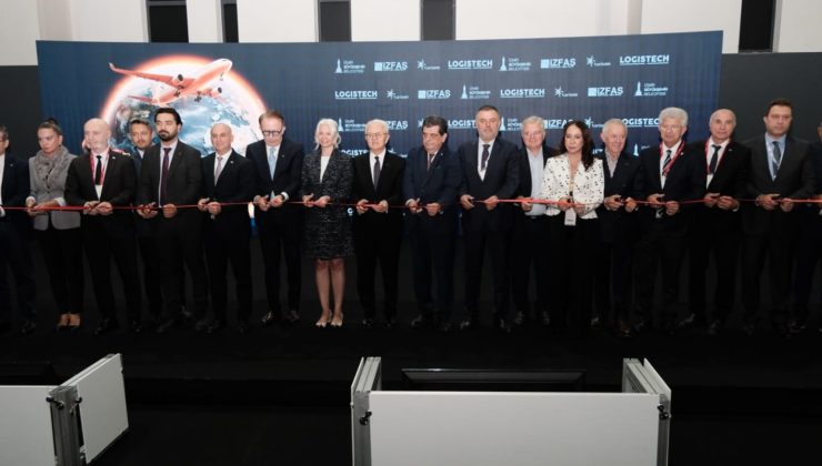 UND İKİNCİ BAŞKANI ERGUN BİLEN VE YÖNETİM KURULU ÜYELERİ LOGISTECH’İN AÇILIŞINA KATILDI
